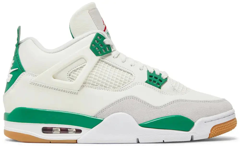 Nikee Air Jordan Retro 4 Pine Green Semi Ua Quality