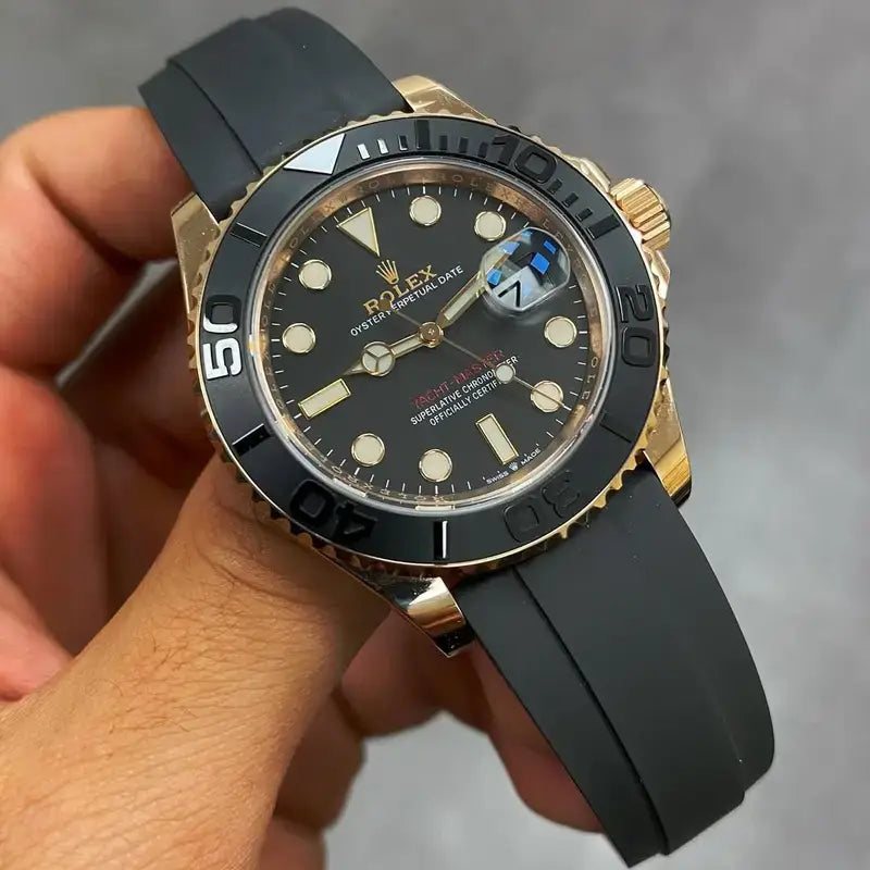 RLX YACH MASTER ROSE GOLD