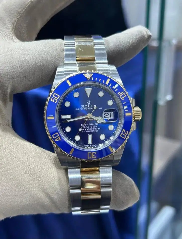 RLX SUBMARINER 2 TON BLUE DAIL NEYMAR JR EDITION