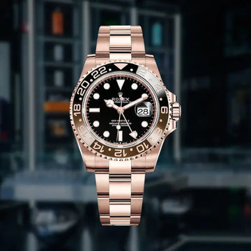 RLX GMT MASTER ROSE GOLD
