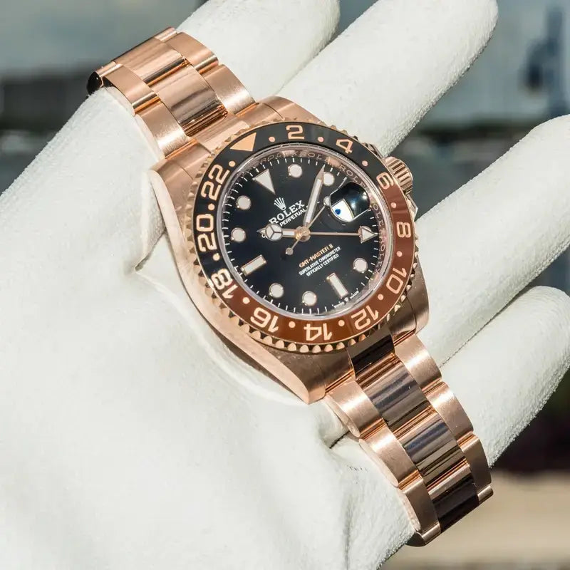 RLX GMT MASTER ROSE GOLD