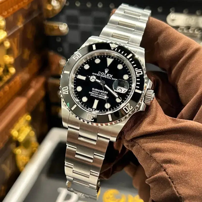 RLX SUBMARINER SILVER BLACK SALMAN KHAN EDITION