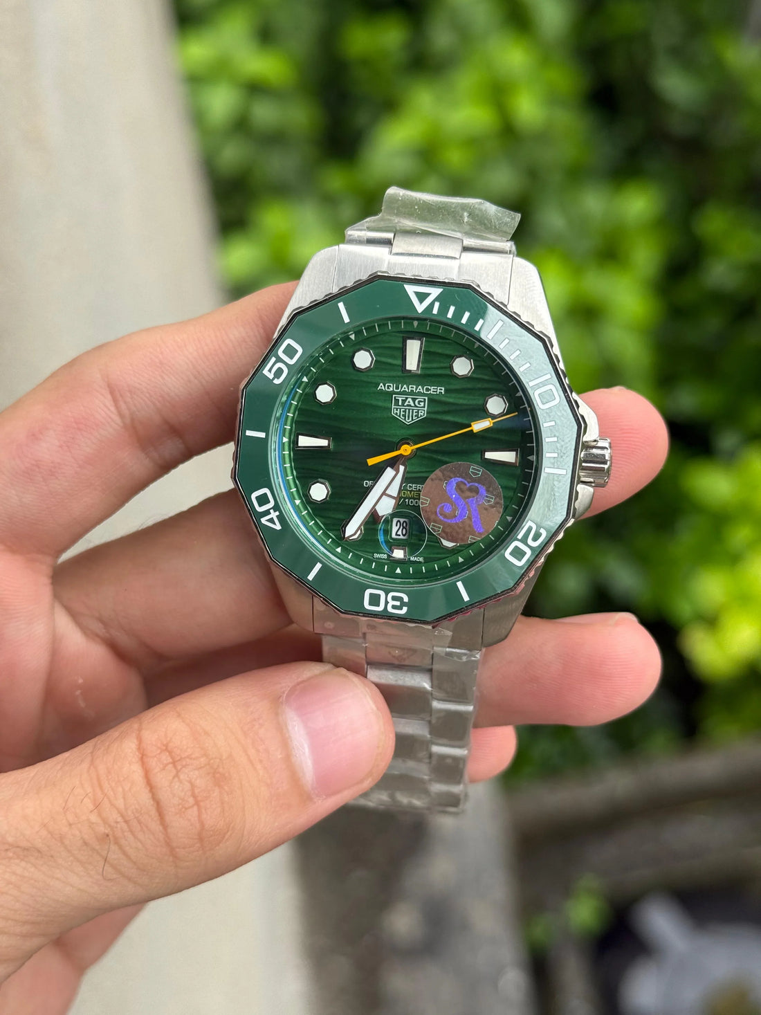 Tag_H_eu_er Aqua_acer GMT Automatic