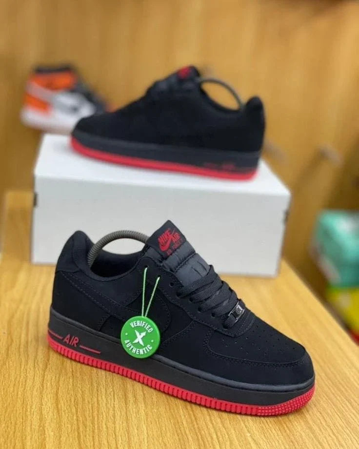 nik_ee airforce 1 Black red