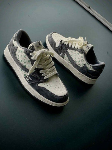AIR_JORD_AN 1 LOW TRAVIS SCOTT X LOU_ISS VUITTONN